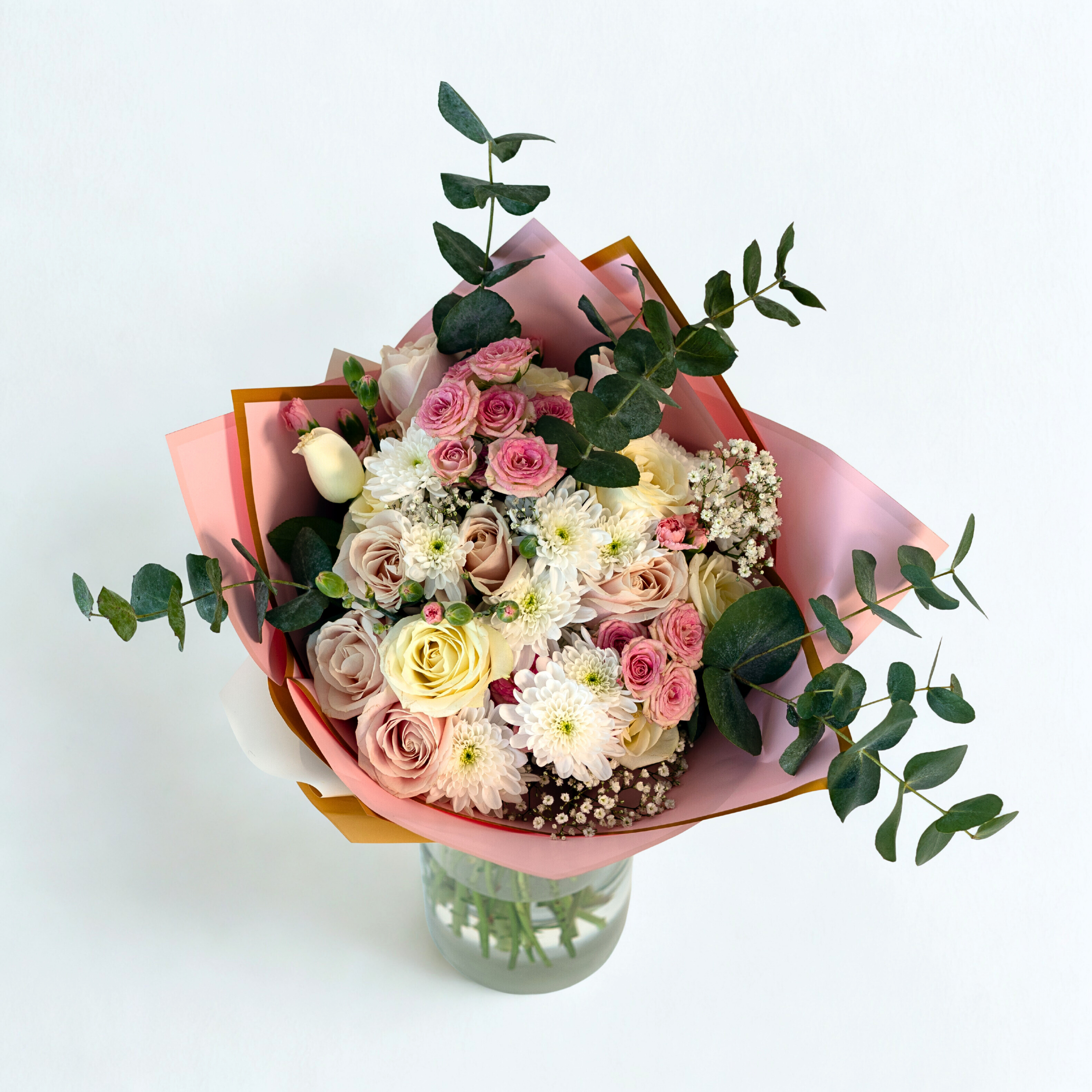 Blush & Bloom – Luksuslik Lillebukett