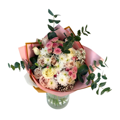 Blush & Bloom – Luksuslik Lillebukett